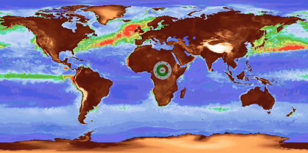 Map of the world